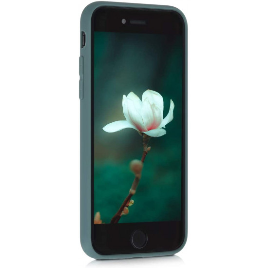 KW iPhone SE 2022 / SE 2020 / 7 / 8 Θήκη Σιλικόνης TPU - Blue Green - 39458.171