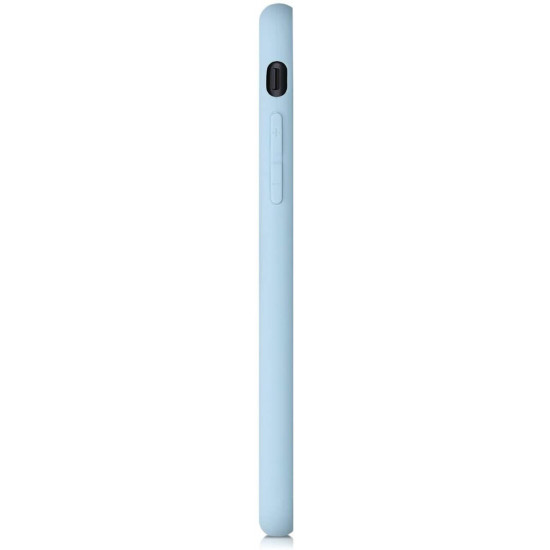 KW iPhone SE 2022 / SE 2020 / 7 / 8 Θήκη Σιλικόνης TPU - Pastel Blue - 39458.177