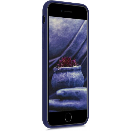 KW iPhone SE 2022 / SE 2020 / 7 / 8 Θήκη Σιλικόνης TPU - Deep Blue Sea - 39458.182
