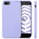 KW iPhone SE 2022 / SE 2020 / 7 / 8 Θήκη Σιλικόνης Rubber TPU - Lavender - 40225.108