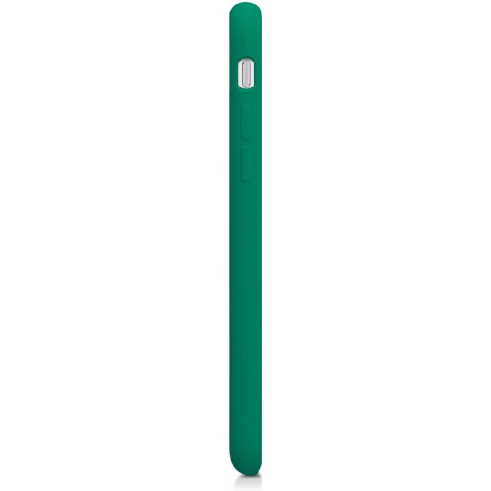 KW iPhone SE 2022 / SE 2020 / 7 / 8 Θήκη Σιλικόνης Rubber TPU - Emerald Green - 40225.142