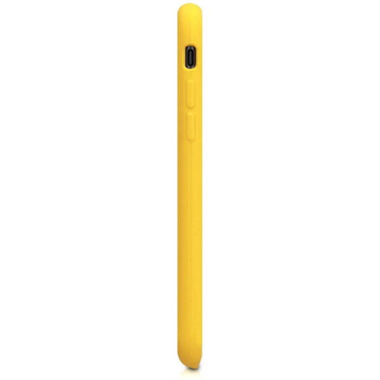 KW iPhone SE 2022 / SE 2020 / 7 / 8 Θήκη Σιλικόνης Rubber TPU - Vibrant Yellow - 40225.165
