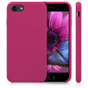 KW iPhone SE 2022 / SE 2020 / 7 / 8 Θήκη Σιλικόνης Rubber TPU - Pomegranate Red - 40225.175