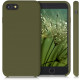 KW iPhone SE 2022 / SE 2020 / 7 / 8 Θήκη Σιλικόνης Rubber TPU - Dark Olive - 40225.196