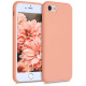 KW iPhone SE 2022 / SE 2020 / 7 / 8 Θήκη Σιλικόνης Rubber TPU - Grapefruit Pink - 40225.199