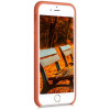 KW iPhone SE 2022 / SE 2020 / 7 / 8 Θήκη Σιλικόνης Rubber TPU - Sunrise Orange - 40225.203