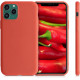 KW iPhone 11 Pro Θήκη Σιλικόνης TPU - Neon Red - 49781.111