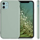 KW iPhone 11 Θήκη Σιλικόνης TPU - Grey Green - 49787.172