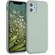 KW iPhone 11 Θήκη Σιλικόνης TPU - Grey Green - 49787.172