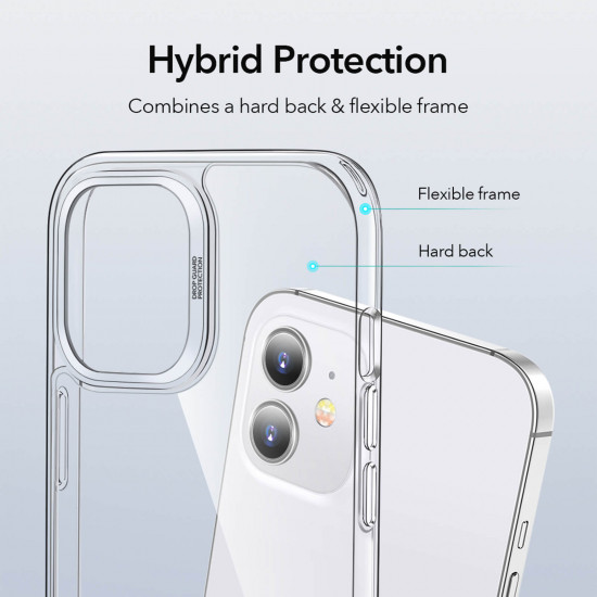 ESR iPhone 12 / iPhone 12 Pro Classic Hybrid Θήκη - Διάφανη