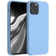 KW iPhone 12 / iPhone 12 Pro Θήκη Σιλικόνης Rubber TPU - Dove Blue - 52641.161