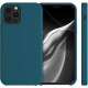 KW iPhone 12 / iPhone 12 Pro Θήκη Σιλικόνης Rubber TPU - Teal Matte - 52641.57