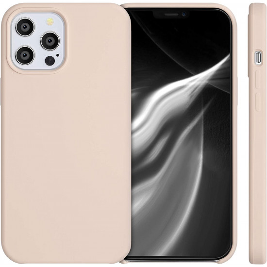 KW iPhone 12 Pro Max Θήκη Σιλικόνης Rubber TPU - Mother Of Pearl - 52644.154