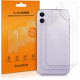 KW iPhone 12 - Τρεις Μεμβράνες Προστασίας Back Cover - Διάφανες - 52754.5
