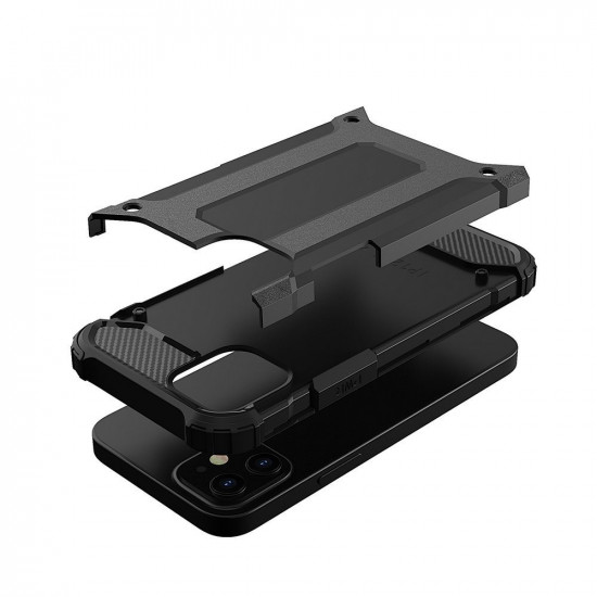 OEM iPhone 12 mini Hybrid Rugged Armor Θήκη - Black