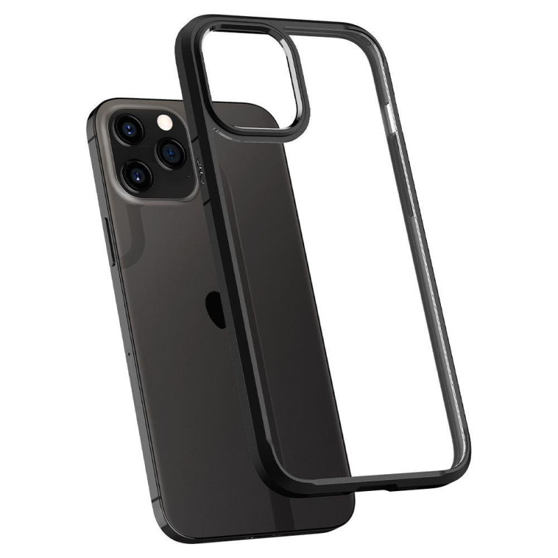 Spigen iPhone 12 / iPhone 12 Pro Ultra Hybrid Σκληρή Θήκη με Πλαίσιο Σιλικόνης - Matte Black Spigen iPhone 12 / iPhone 12 Pro Ultra Hybrid Σκληρή Θήκη με Πλαίσιο Σιλικόνης - Matte Black
