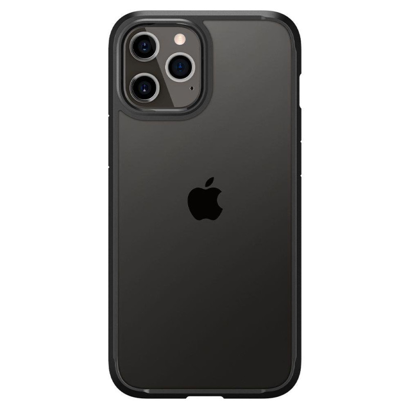 Spigen iPhone 12 / iPhone 12 Pro Ultra Hybrid Σκληρή Θήκη με Πλαίσιο Σιλικόνης - Matte Black Spigen iPhone 12 / iPhone 12 Pro Ultra Hybrid Σκληρή Θήκη με Πλαίσιο Σιλικόνης - Matte Black