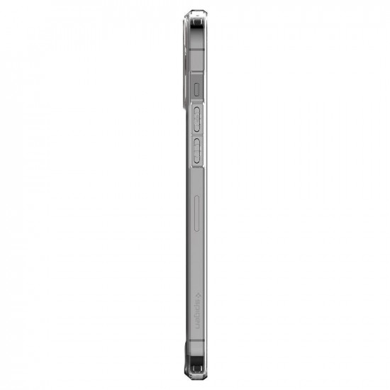 Spigen iPhone 12 Pro Max Ultra Hybrid Σκληρή Θήκη με Πλαίσιο Σιλικόνης - Crystal Clear