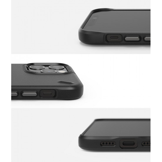 Ringke iPhone 12 Pro Max Onyx Durable TPU Case Θήκη Σιλικόνης - Black