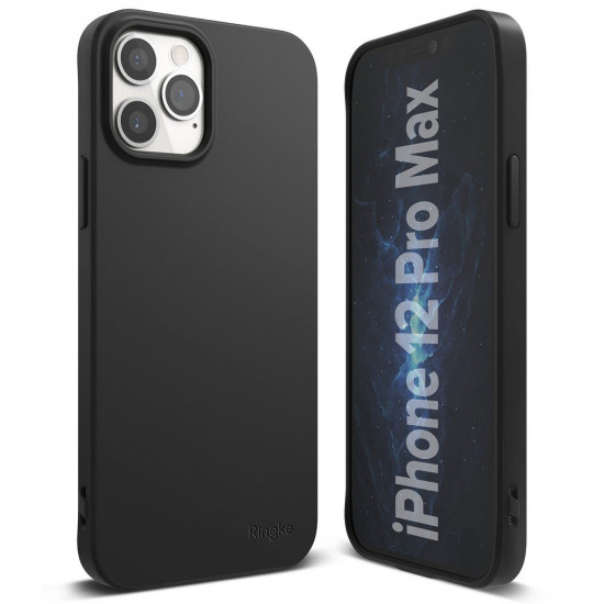 Ringke iPhone 12 Pro Max Air S TPU Case Θήκη Σιλικόνης - Black