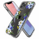 CYRILL iPhone 12 / iPhone 12 Pro Cecile Σκληρή Θήκη με Πλαίσιο Σιλικόνης - Midnight Bloom