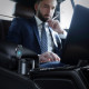 Baseus Premium Car Ashtray - Μίνι Κάδος Απορριμμάτων για το Αυτοκίνητο με LED - Light Grey - CRYHG01-0G