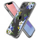 CYRILL iPhone 12 Pro Max Cecile Σκληρή Θήκη με Πλαίσιο Σιλικόνης - Midnight Bloom