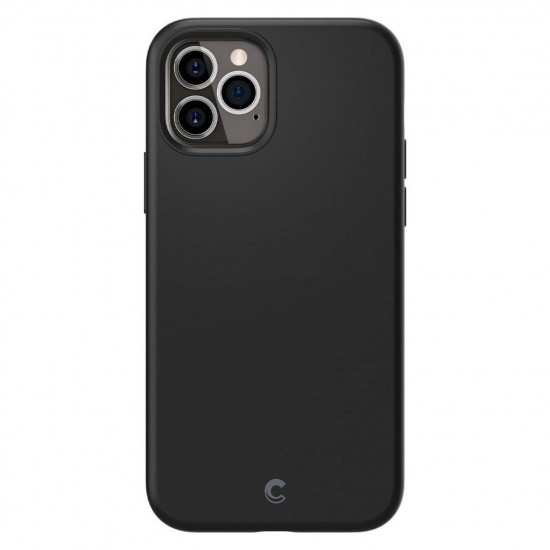 Cyrill iPhone 12 Pro Max Silicone Collection Θήκη Σιλικόνης - Black