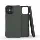 OEM iPhone 12 Pro Max Soft Color Θήκη Σιλικόνης - Dark Green