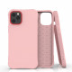 OEM iPhone 12 mini Soft Color Θήκη Σιλικόνης - Pink