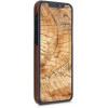 Kalibri iPhone 12 / iPhone 12 Pro Σκληρή Θήκη από Φυσικό Ξύλο - Brown - 53047.05