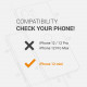 KW iPhone 12 mini Θήκη Σιλικόνης TPU Canvas - Grey - 52741.22