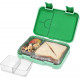 Navaris Bento Box for Kids Δοχείο Αποθήκευσης Τροφής για Παιδιά BPA Free - Green - 49877.01.07