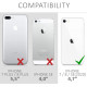 KW iPhone SE 2022 / SE 2020 / 7 / 8 Θήκη Σιλικόνης Rubberized TPU - Titanium Grey - 49979.155