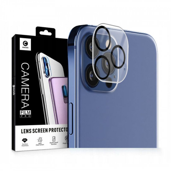 Mocolo iPhone 12 Pro TG+ 9H 2.5D Αντιχαρακτικό Γυαλί για την Κάμερα - Διάφανο