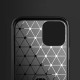 OEM iPhone 12 mini Θήκη Rugged Carbon TPU - Black
