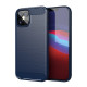 OEM iPhone 12 Pro Max Θήκη Rugged Carbon TPU - Blue
