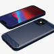 OEM iPhone 12 Pro Max Θήκη Rugged Carbon TPU - Blue