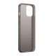 Baseus iPhone 12 Pro Max Frosted Glass Θήκη με Πλαίσιο Σιλικόνης και Όψη Γυαλιού Tempered Glass - Black - WIAPIPH67N-WS01