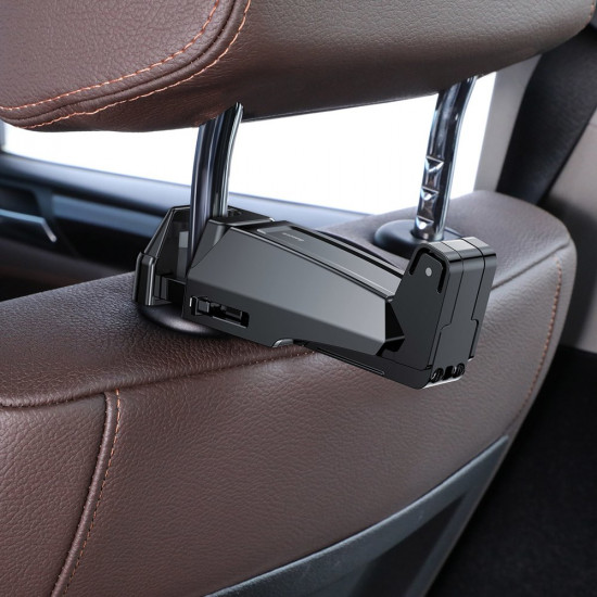 Baseus Backseat Car Holder - Universal Βάση Αυτοκινήτου για το Πίσω Κάθισμα - Black - SUHZ-A01