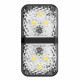 Baseus Car Door Open Warning LED Light - Προειδοποιητικό Φως Ανοίγματος Πόρτας Αυτοκινήτου - 2 Τεμάχια - Black - CRFZD-01