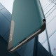 OEM Huawei Y6p Eco Leather View Θήκη Βιβλίο - Green