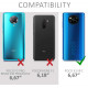 KW Xiaomi Poco X3 NFC Θήκη Σιλικόνης TPU - Metallic Teal - 53483.14