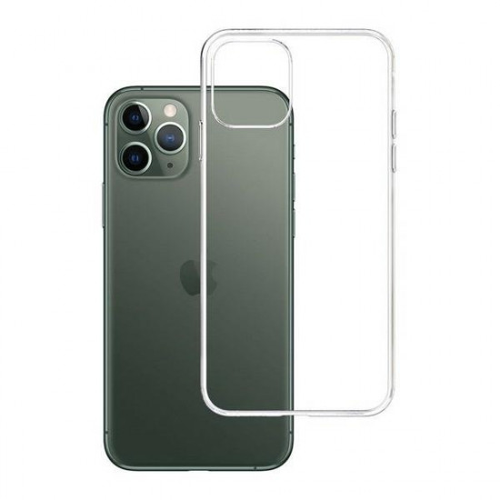 3MK iPhone 12 Pro Max Θήκη Σιλικόνης - Διάφανη