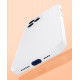 Baseus iPhone 12 Pro Jelly Liquid Silica Gel Θήκη Σιλικόνης - Ivory White - WIAPIPH61P-YT02