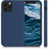 KW iPhone 12 / iPhone 12 Pro Θήκη Σιλικόνης Rubber TPU - Navy Blue - 52641.116
