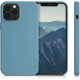 KW iPhone 12 Pro Max Θήκη Σιλικόνης Rubber TPU - Stone Blue - 52644.206