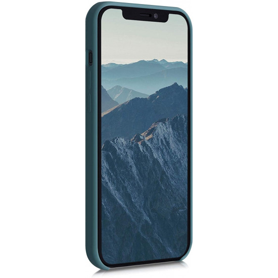KW iPhone 12 Pro Max Θήκη Σιλικόνης Rubber TPU - Arctic Blue - 52644.207