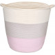 Navaris Cotton Rope Storage Basket Καλάθι Αποθήκευσης από Βαμβάκι - Pink - 50743.33