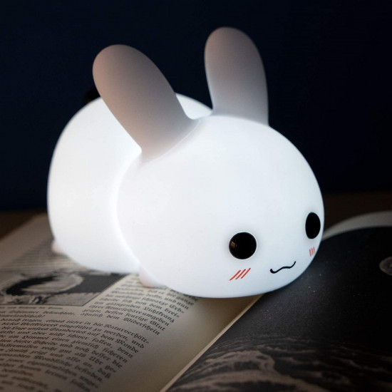 Navaris Παιδικό Επαναφορτιζόμενο LED Φωτιστικό Νυκτός - Snow White Rabbit - 51376.02.02